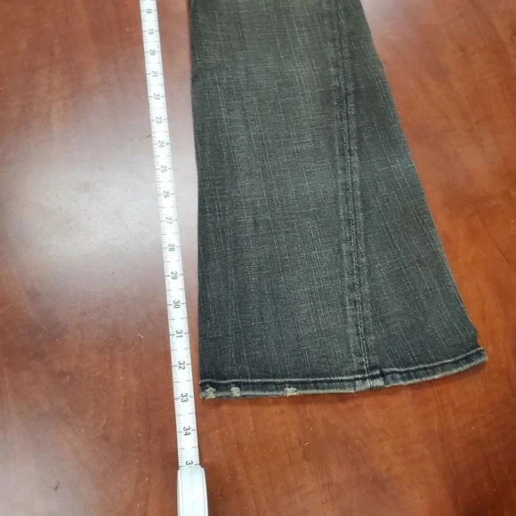 Rare Vintage Lowrise Mud Wash True Religion Distressed Jeans - Picture 5 of 8